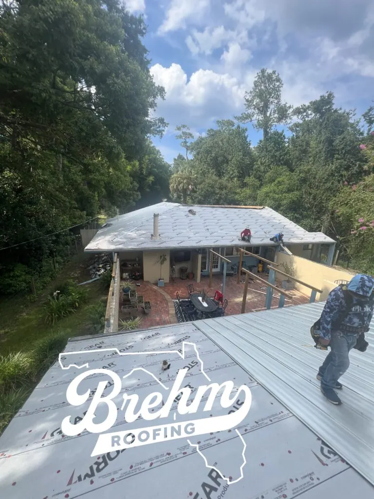 5V Metal Roof Replacement in Gainesville, FL, Brehm Roofing