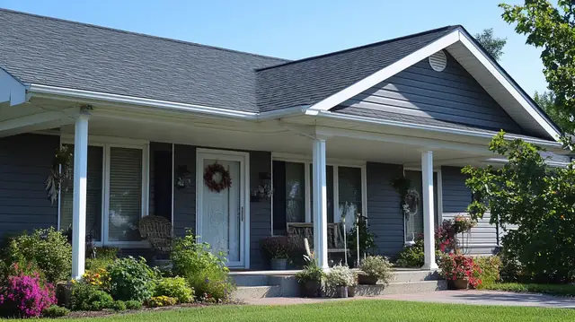 What is the underside of a roof overhang called