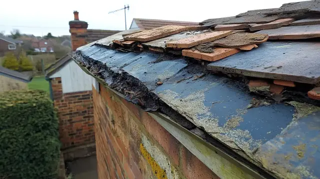 Should there be a gap between roof and fascia
