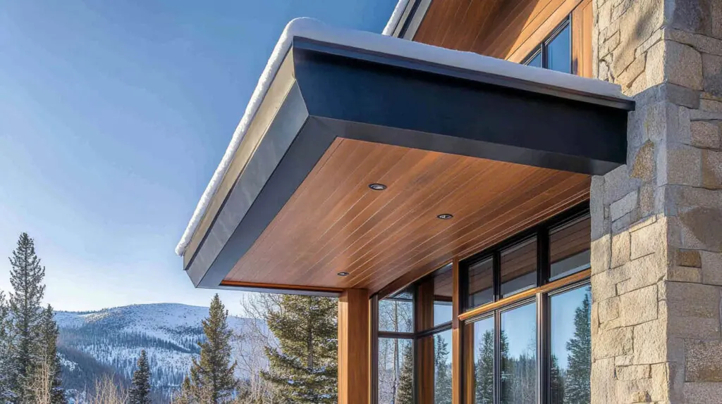 What is the underside of a porch roof called, Brehm Roofing