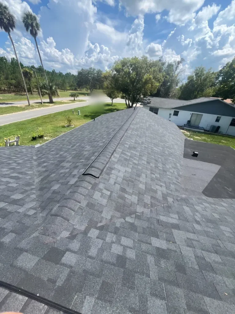 A Fresh Onyx Black Roof Ready for Late-Summer Florida Weather, Brehm Roofing