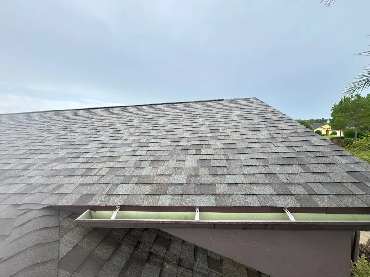 Stone Creek Duration Driftwood field and brown drip edge