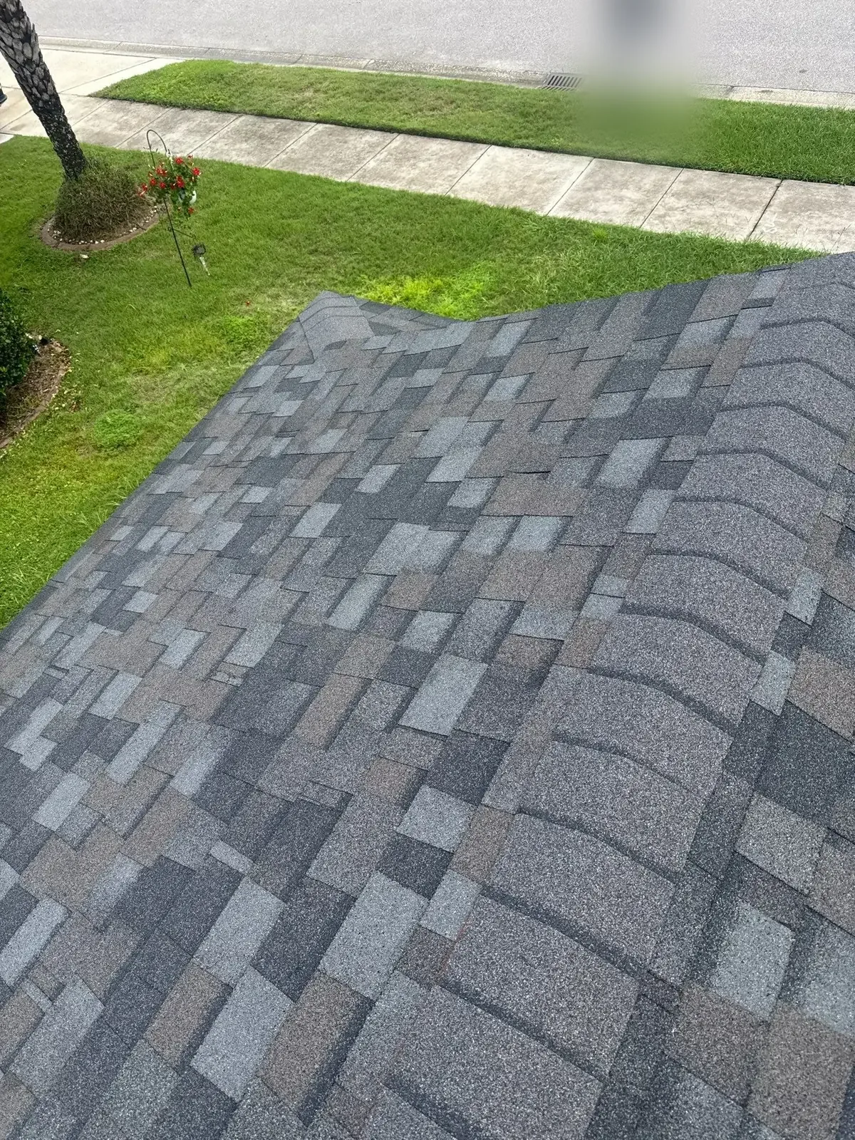 Mount Dora Williamsburg Gray finished field toward street